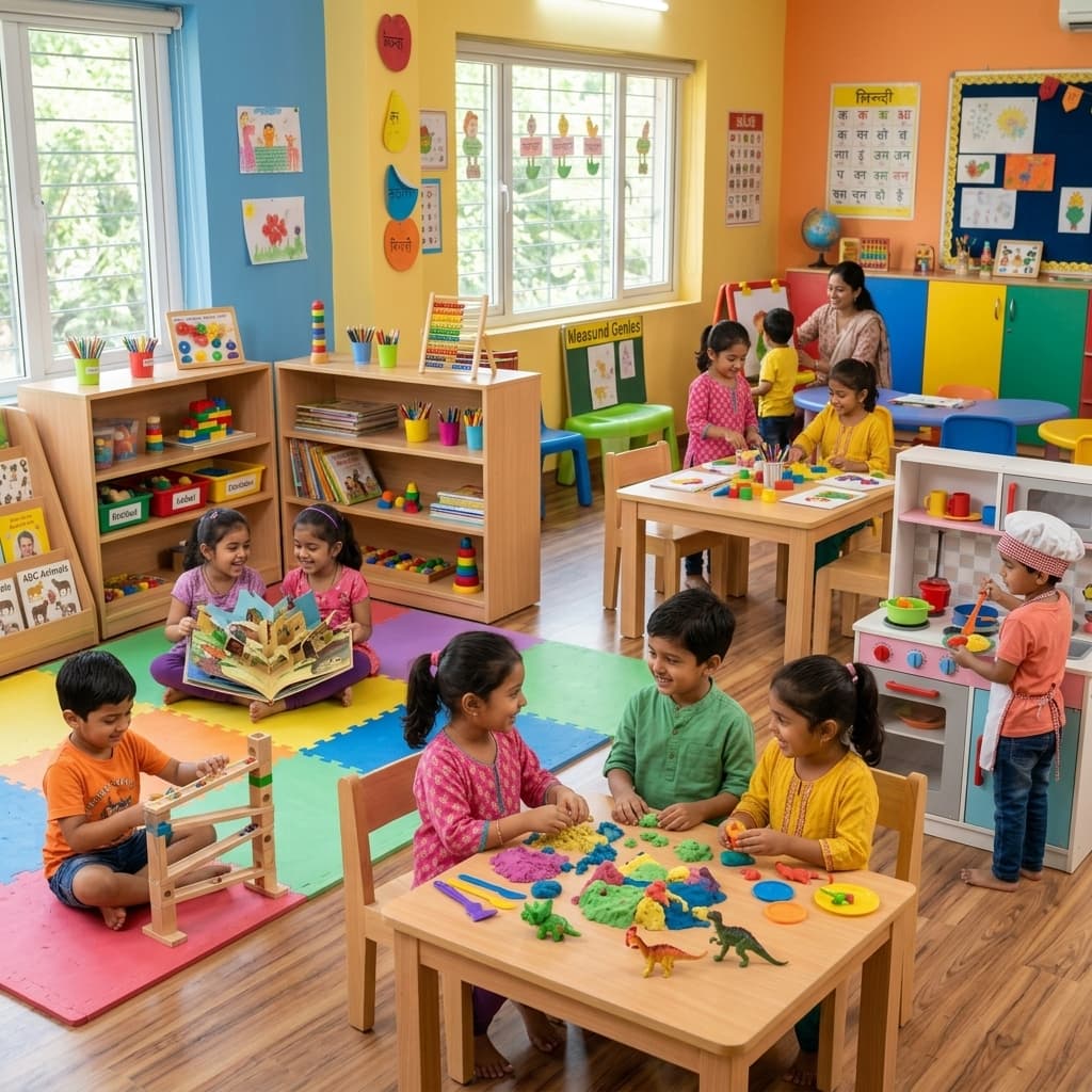 Activity time at Shrutam School of Learning
